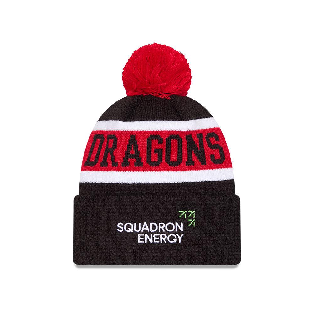 St-George-Illawarra-Dragons-New Era Team Official 2025 Beanie