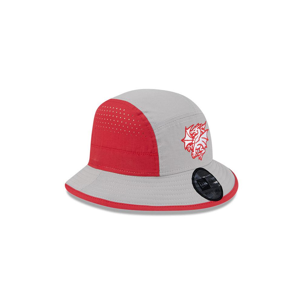 St-George-Illawarra-Dragons-New Era Team Official 2025 Bucket Hat