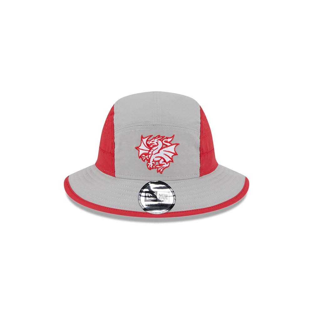 St-George-Illawarra-Dragons-New Era Team Official 2025 Bucket Hat