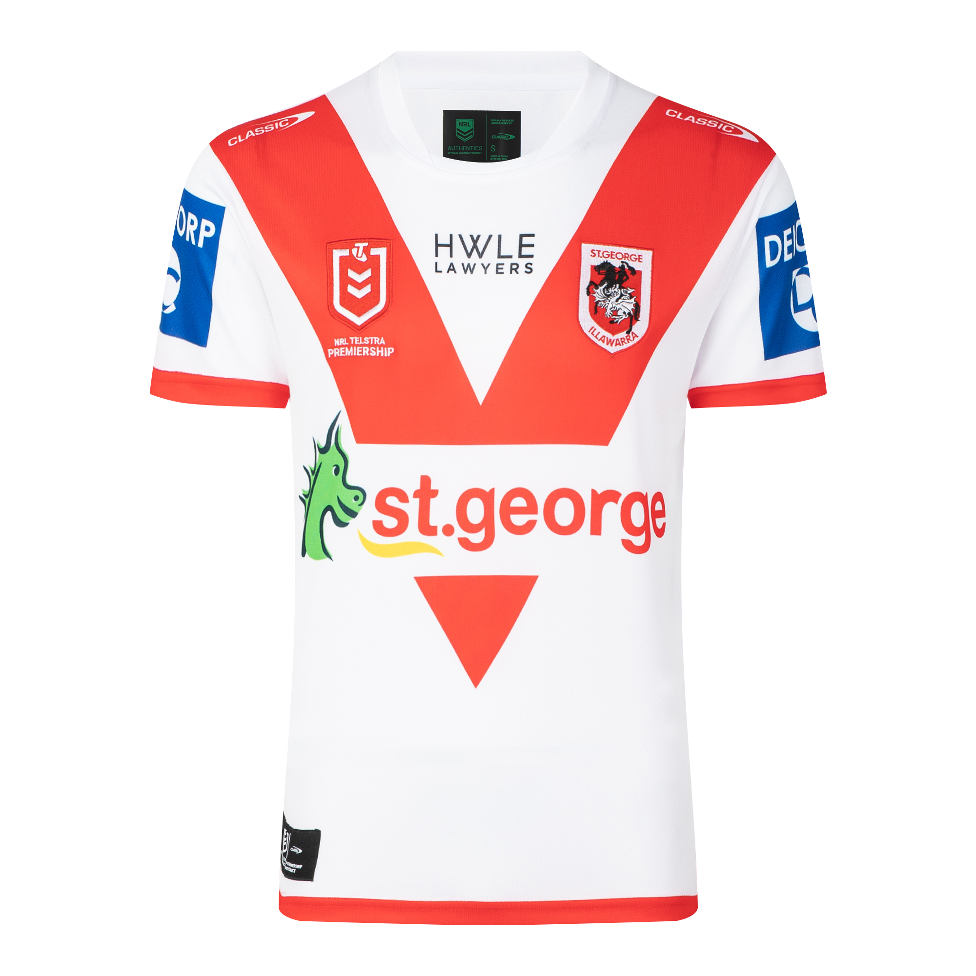Classic Dragons 2023 Mens Home Jersey