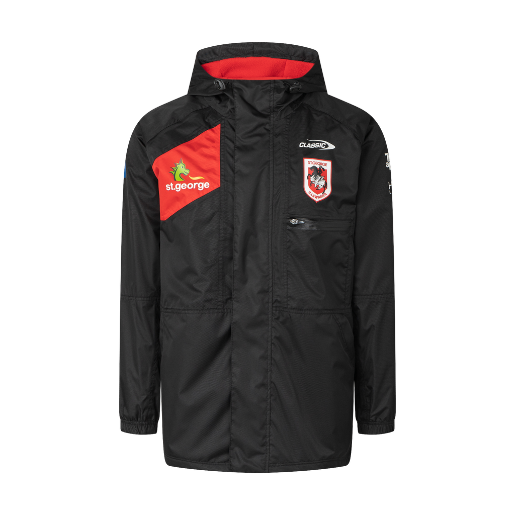 St-George-Illawarra-Dragons-Classic Dragons 2023 Men's Wet Weather Jacket