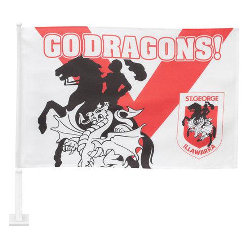 St-George-Illawarra-Dragons-Dragons Car Flag