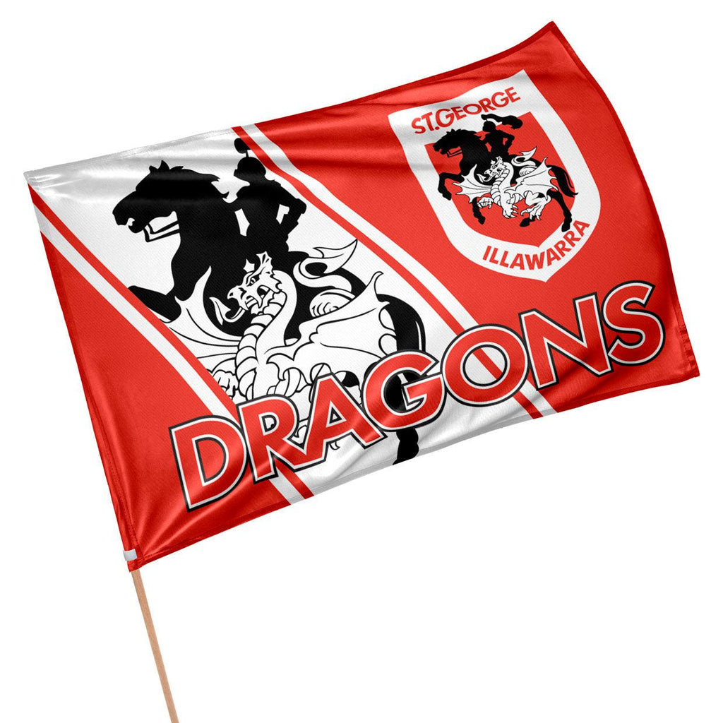 St-George-Illawarra-Dragons-Dragons Game Day Flag
