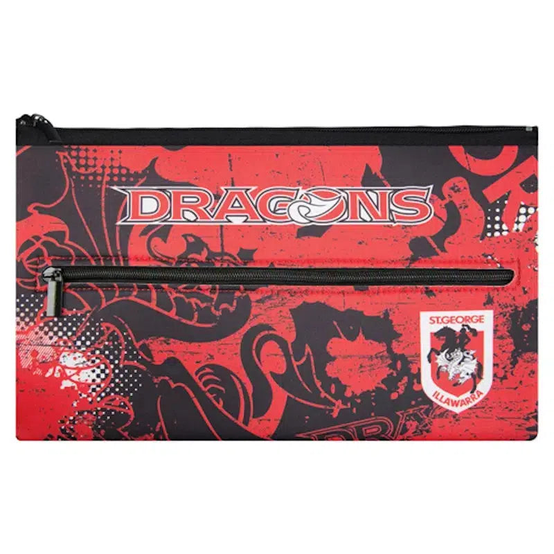 St-George-Illawarra-Dragons-Dragons Neoprene Pencil Case