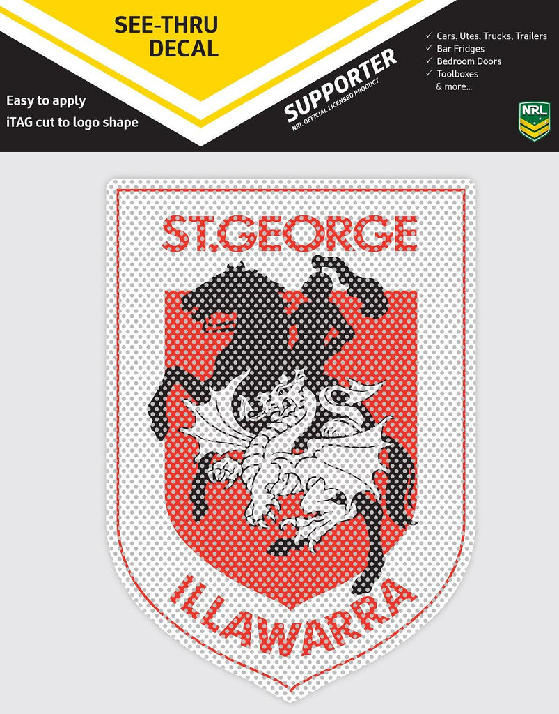 St-George-Illawarra-Dragons-Dragons See-Thru Decal