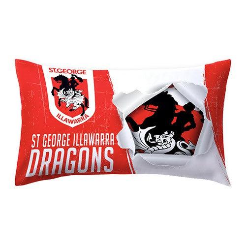 St-George-Illawarra-Dragons-Dragons Single Pillow Case