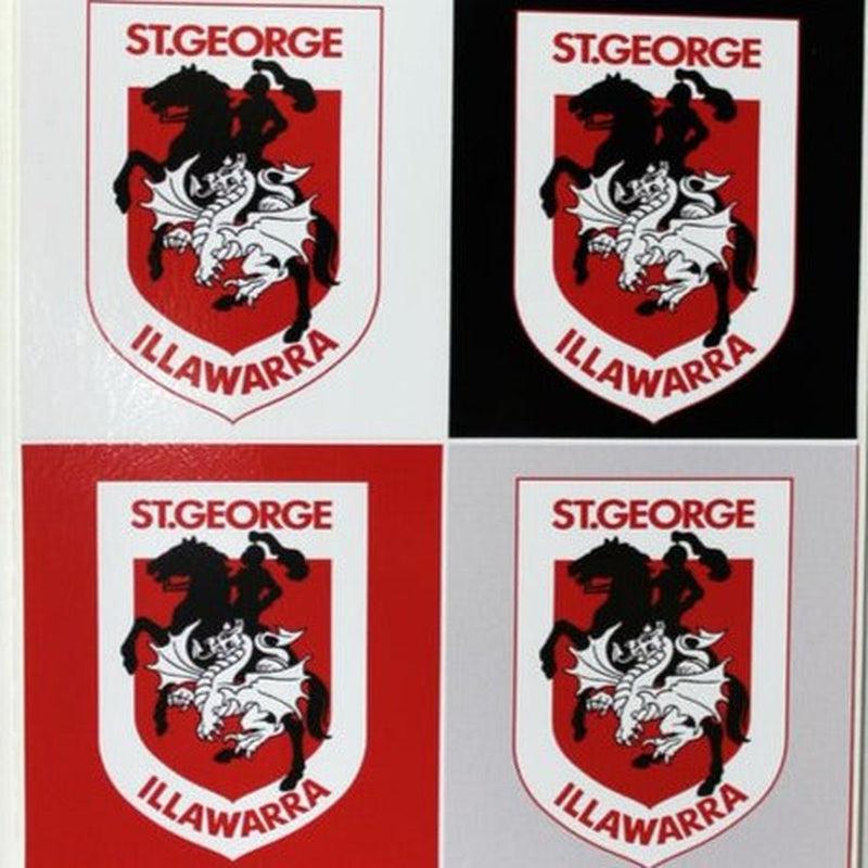 St-George-Illawarra-Dragons-Dragons Team Decal